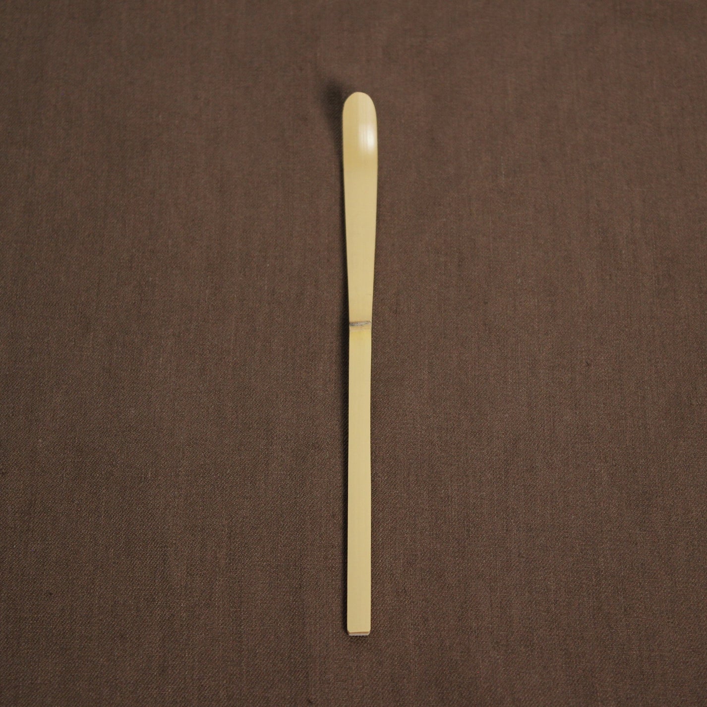 Japanese Shiratake Nakabushi white bamboo chashaku