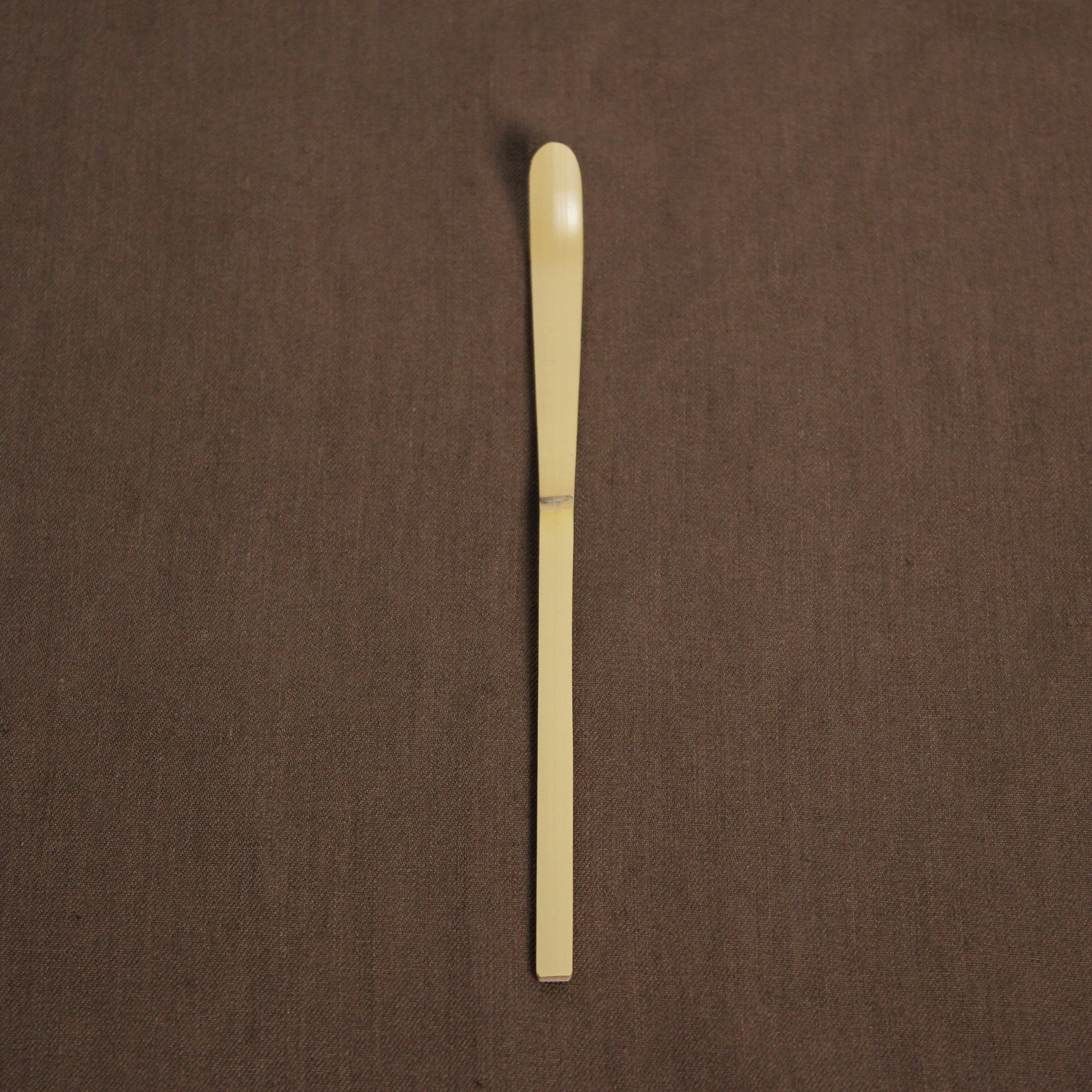 Japanese Shiratake Nakabushi white bamboo chashaku