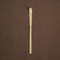 Japanese Shiratake Nakabushi white bamboo chashaku