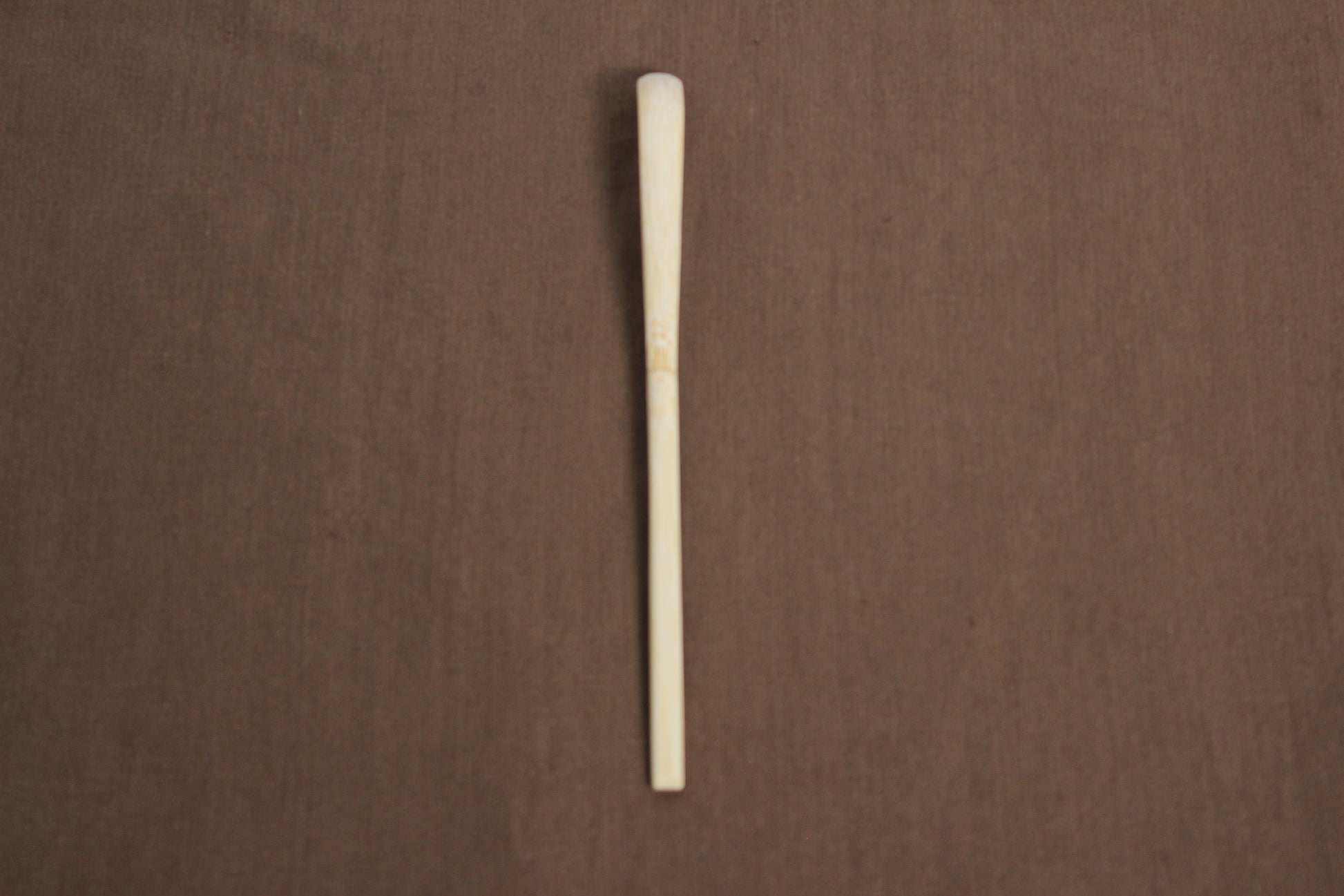 Japanese Shiratake Nakabushi white bamboo chashaku
