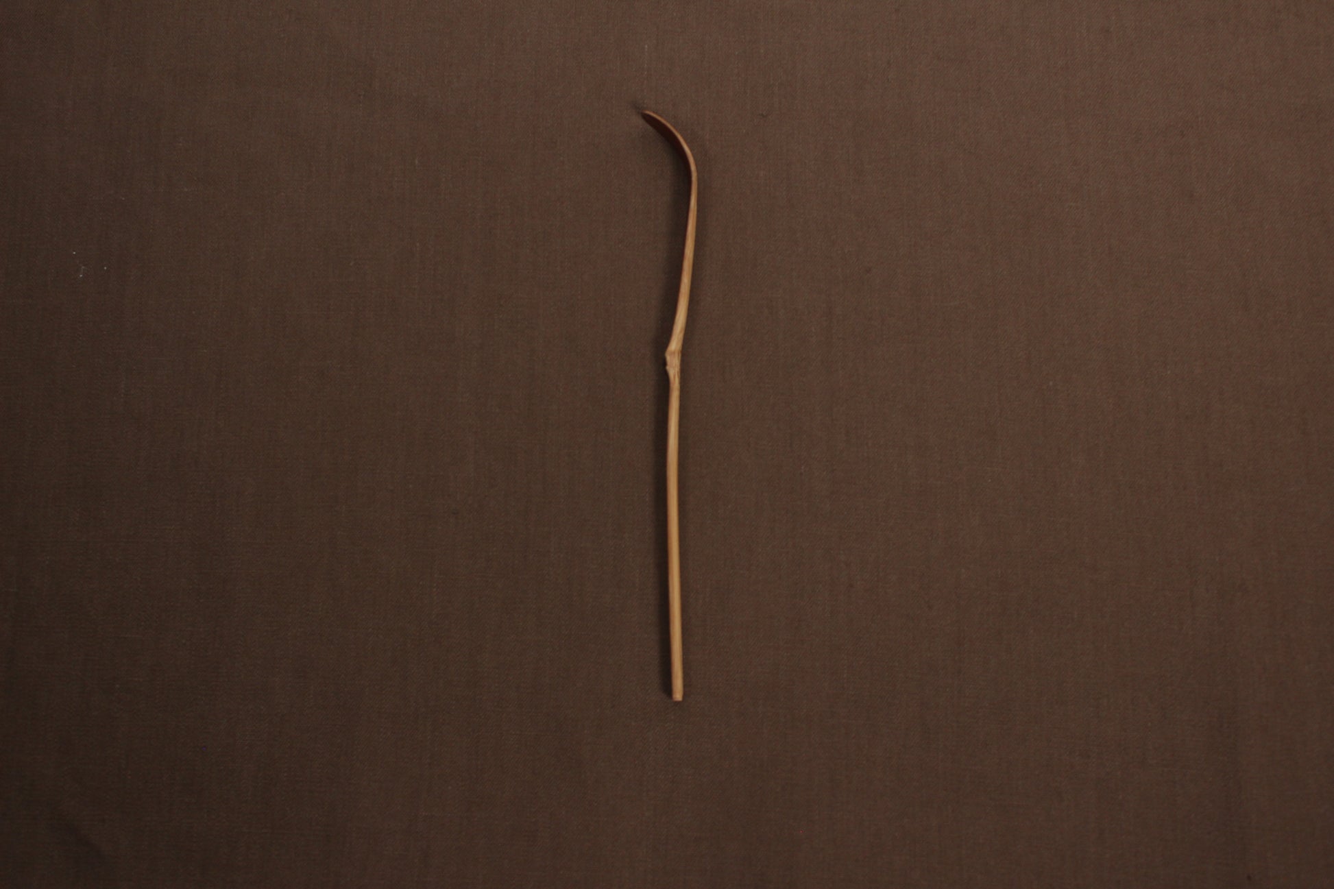 Japanese Susudake Smoked Bamboo Chashaku