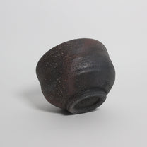 Japanese Shigaraki ceramic matcha bowl