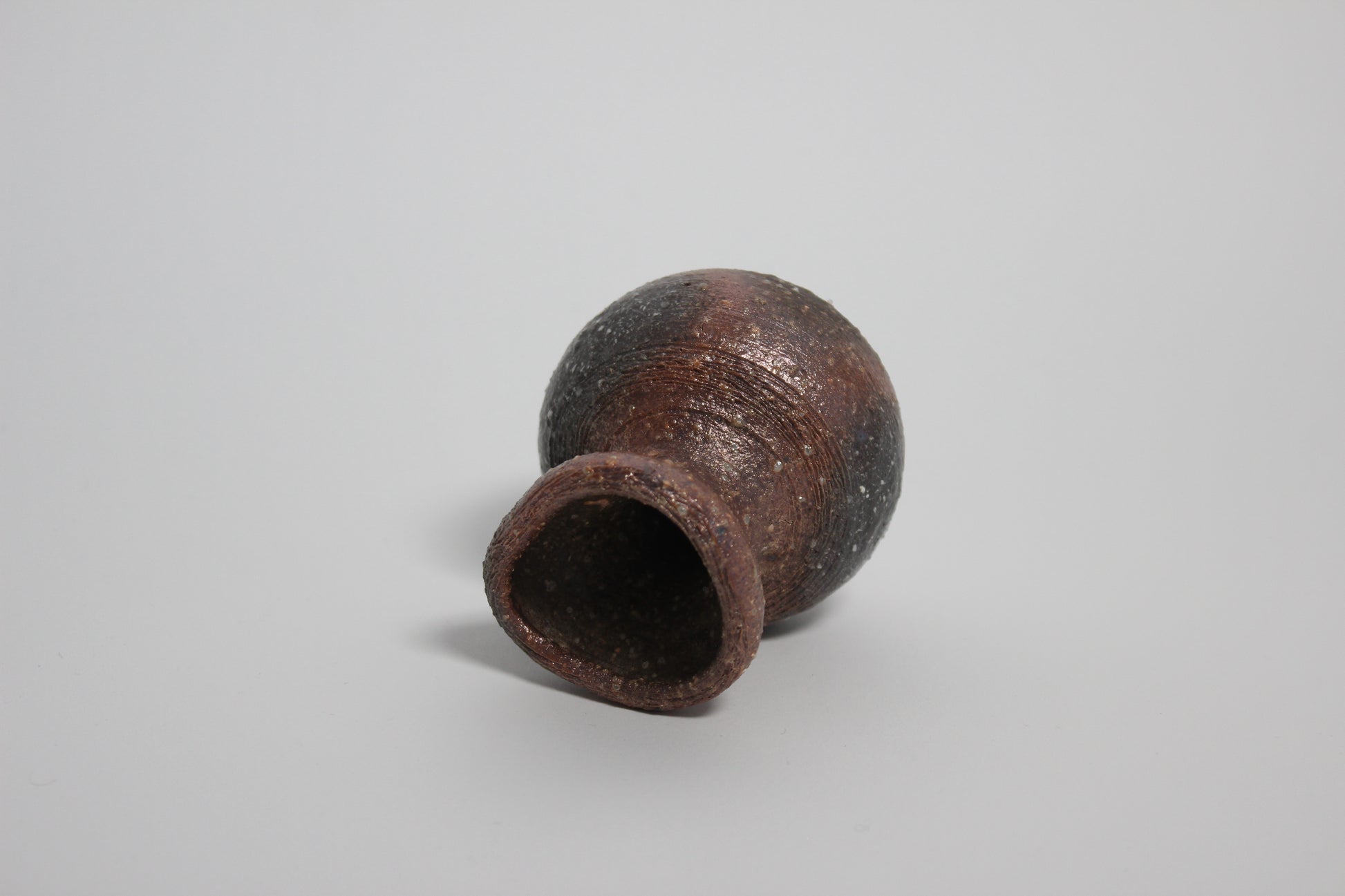 Japanese Shigaraki Ceramic Mini Vase