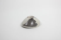 Japanese Shiragaki Ceramic Oval Bowl