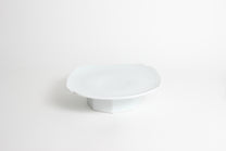 Korean Baekja Porcelain Tea Pot &amp; High Stand Tray
