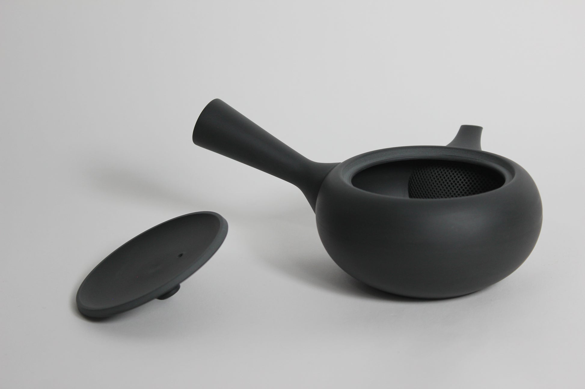 東屋 Japanese Azmaya Flat Teapot