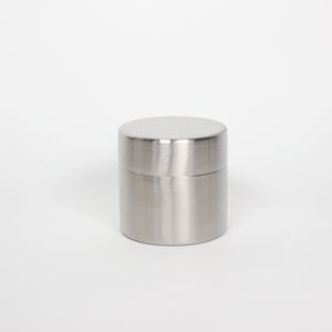 Japanese Stainless Steel Tea Storage Canister, 3 Sizes