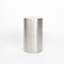 Japanese Stainless Steel Tea Storage Canister, 3 Sizes
