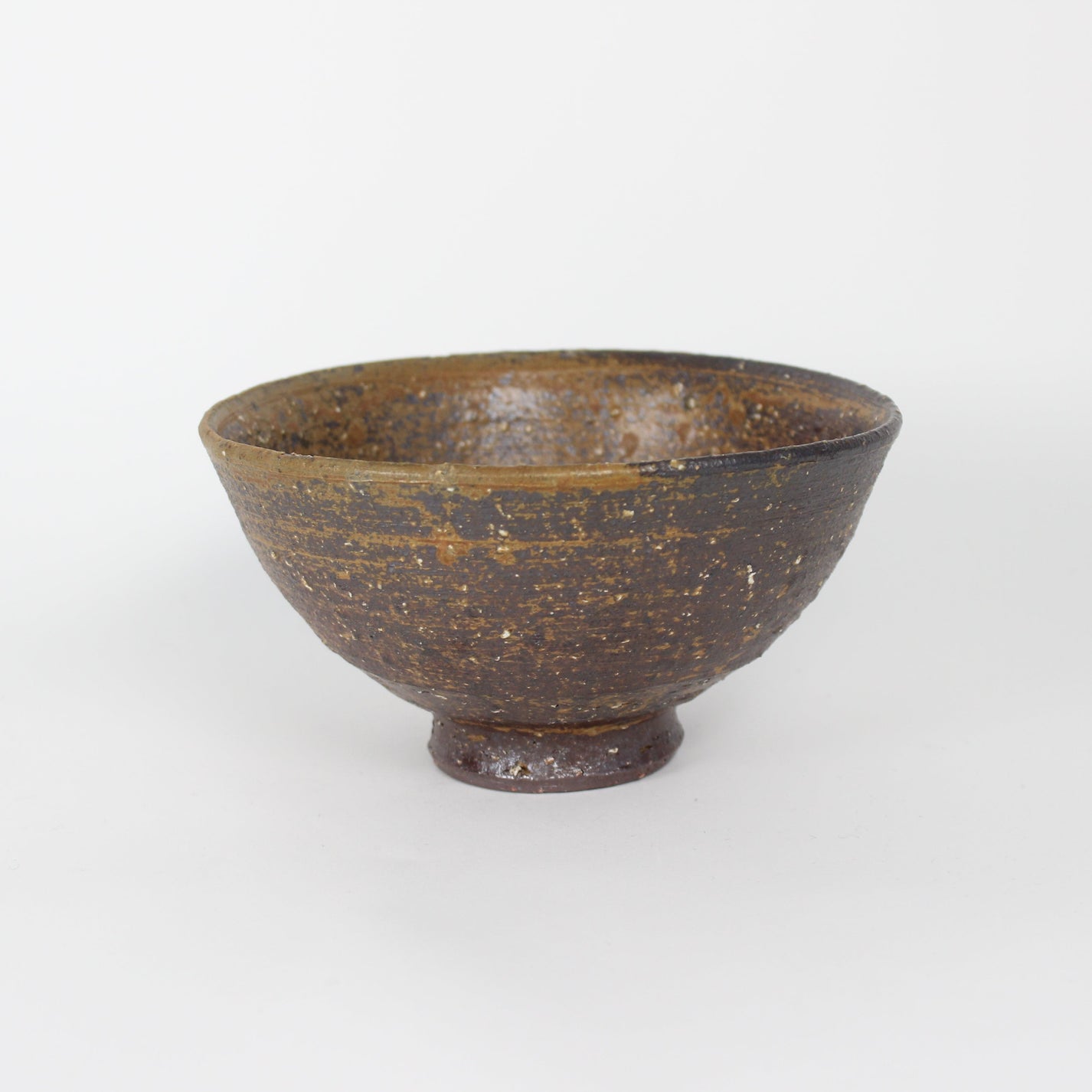 Korean Wood-firing Kiln Ceramic Sabal Tea Bowl