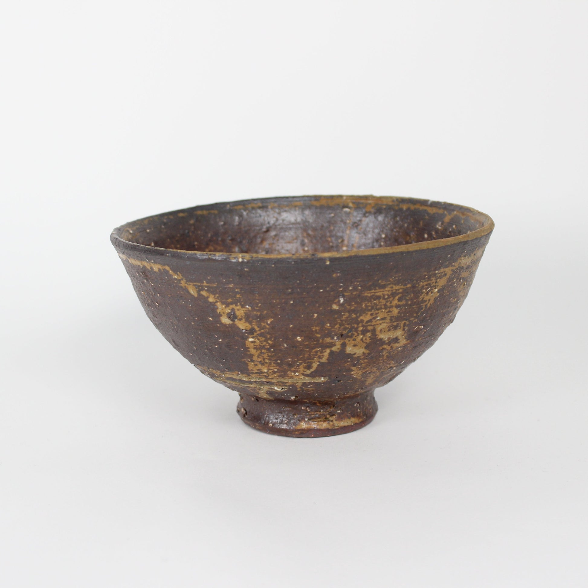 Korean Wood-firing Kiln Ceramic Sabal Tea Bowl