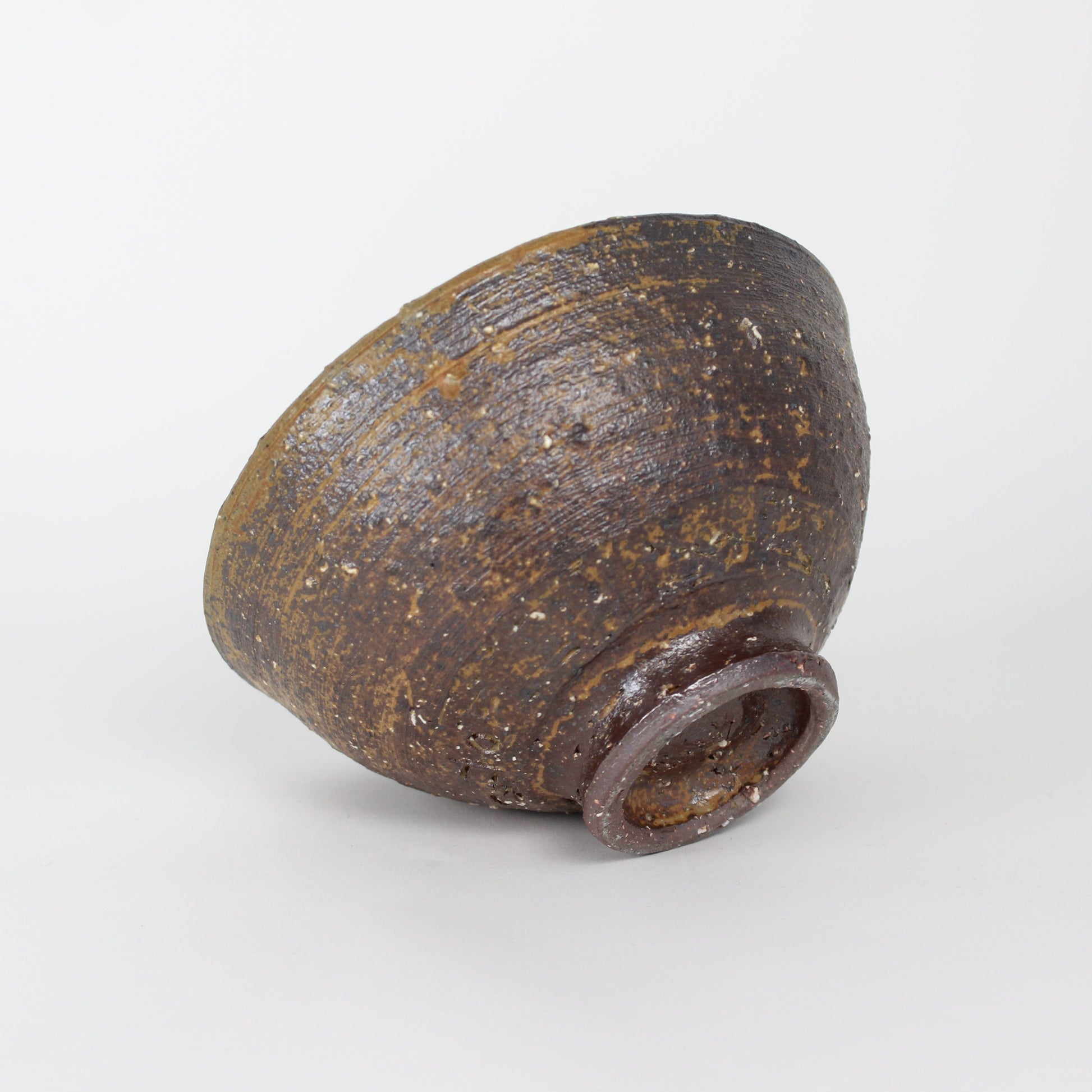 Korean Wood-firing Kiln Ceramic Sabal Tea Bowl