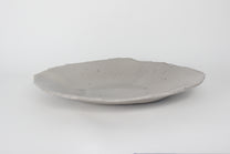 Korean Ceramic Centerpiece II, Speckled Gray