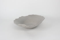 Korean Ceramic Centerpiece I, Speckled Gray