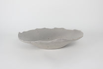 Korean Ceramic Centerpiece I, Speckled Gray