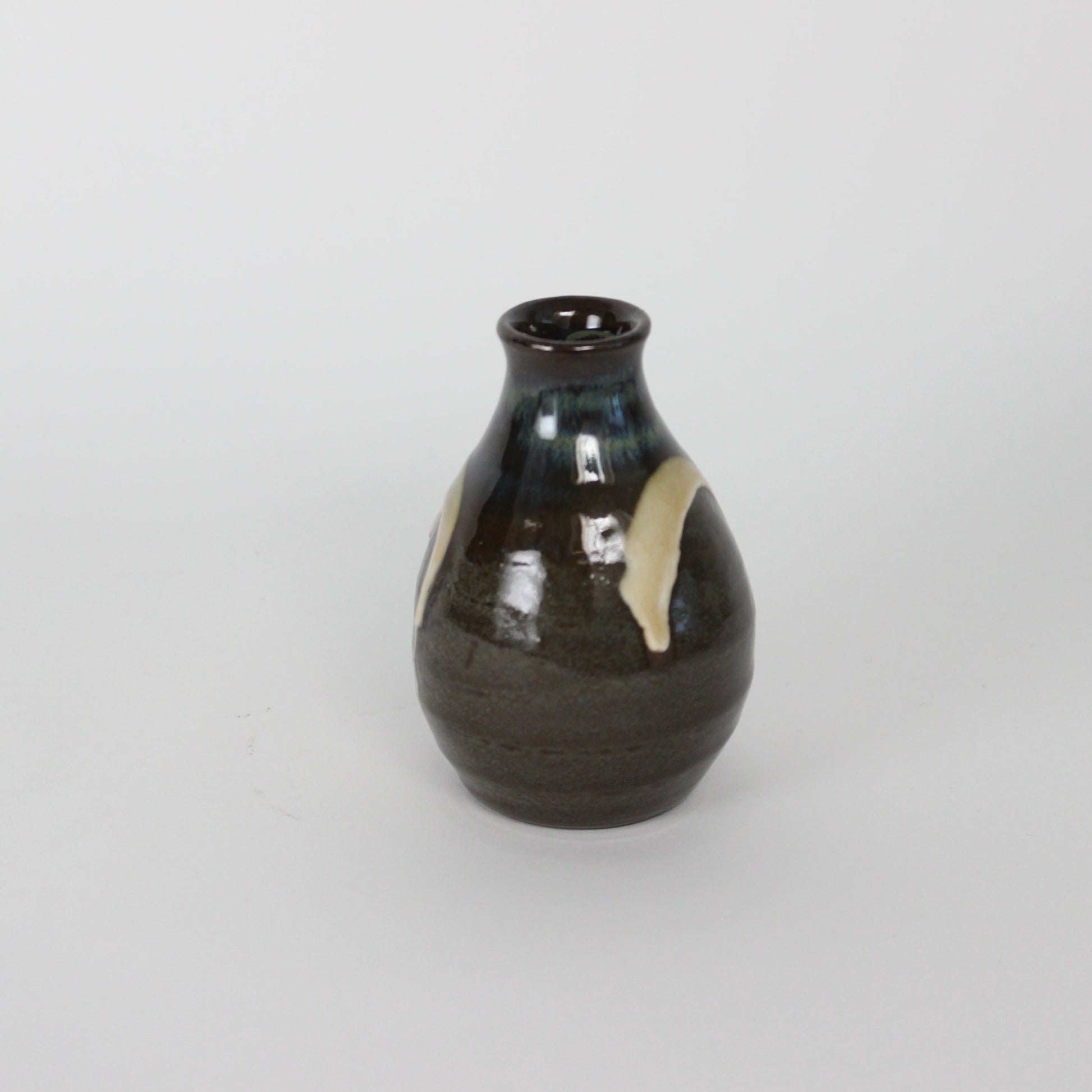 Japanese Onta-Yaki Ceramic Vase