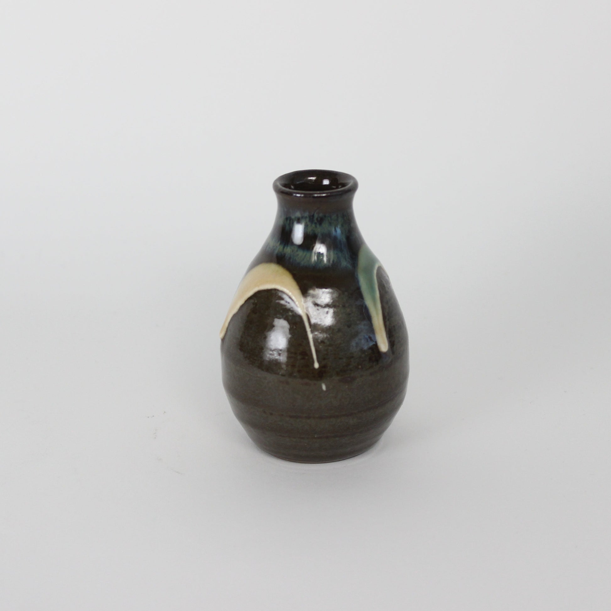 Japanese Onta-Yaki Ceramic Vase