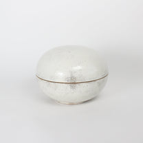 Korean Buncheong Ceramic Lidded Case, Large
