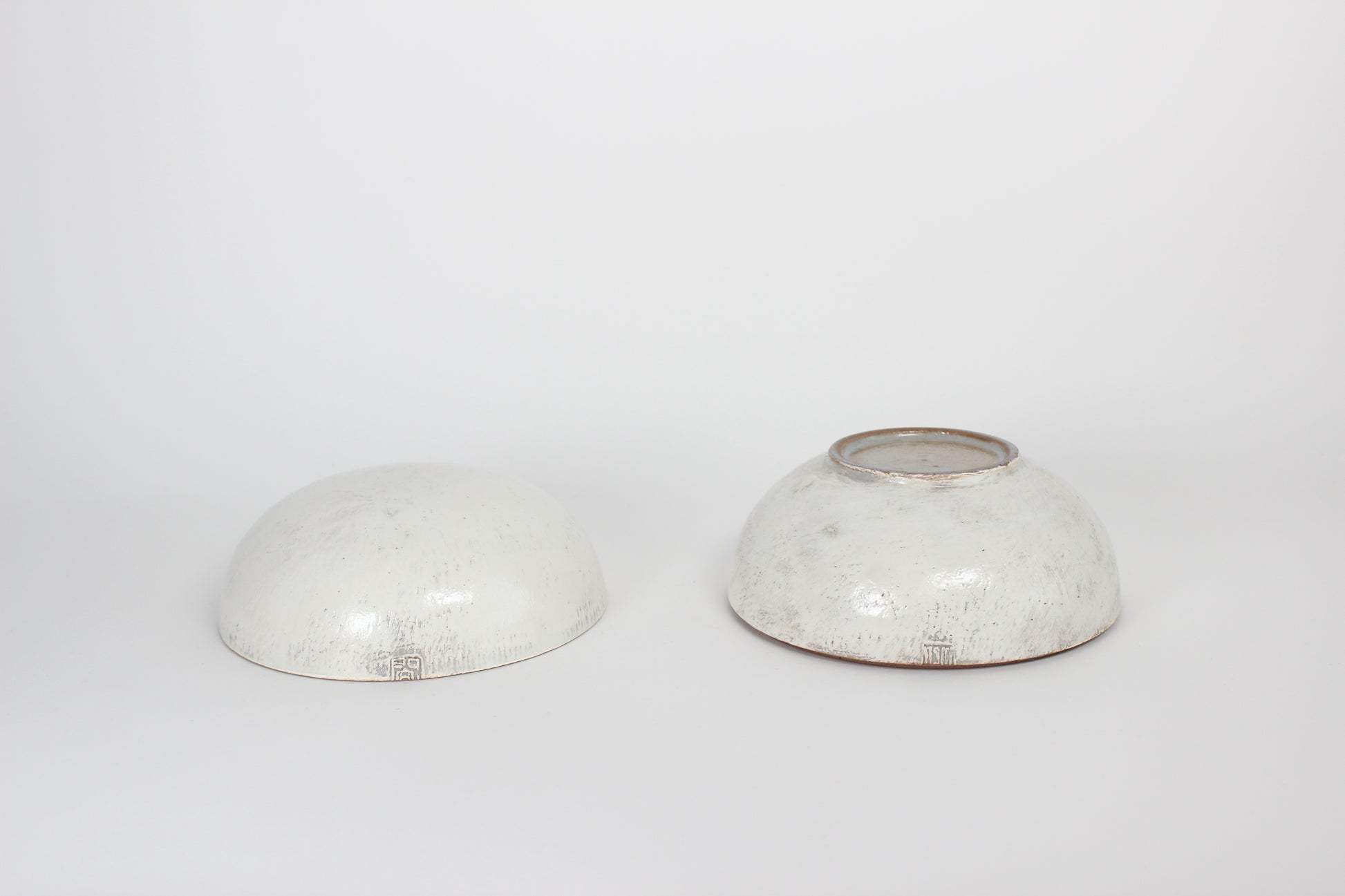 Korean Buncheong Ceramic Lidded Case, Large