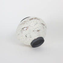 Korean Buncheong Ceramic Crackle Hangari Jar
