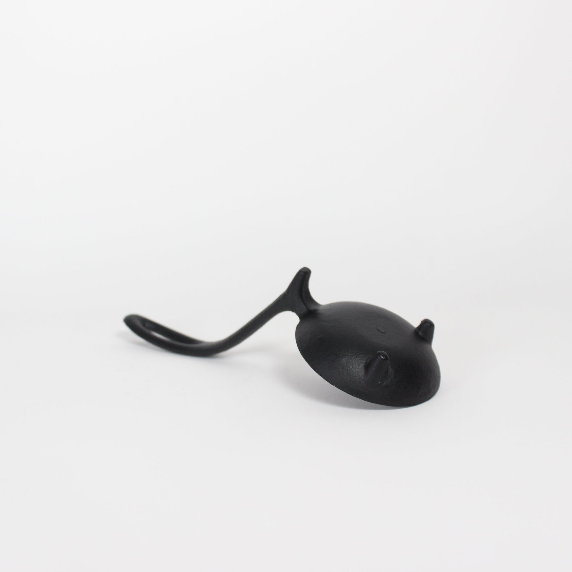 Japanese Takazawa Cast Iron Candle Stand with Handle