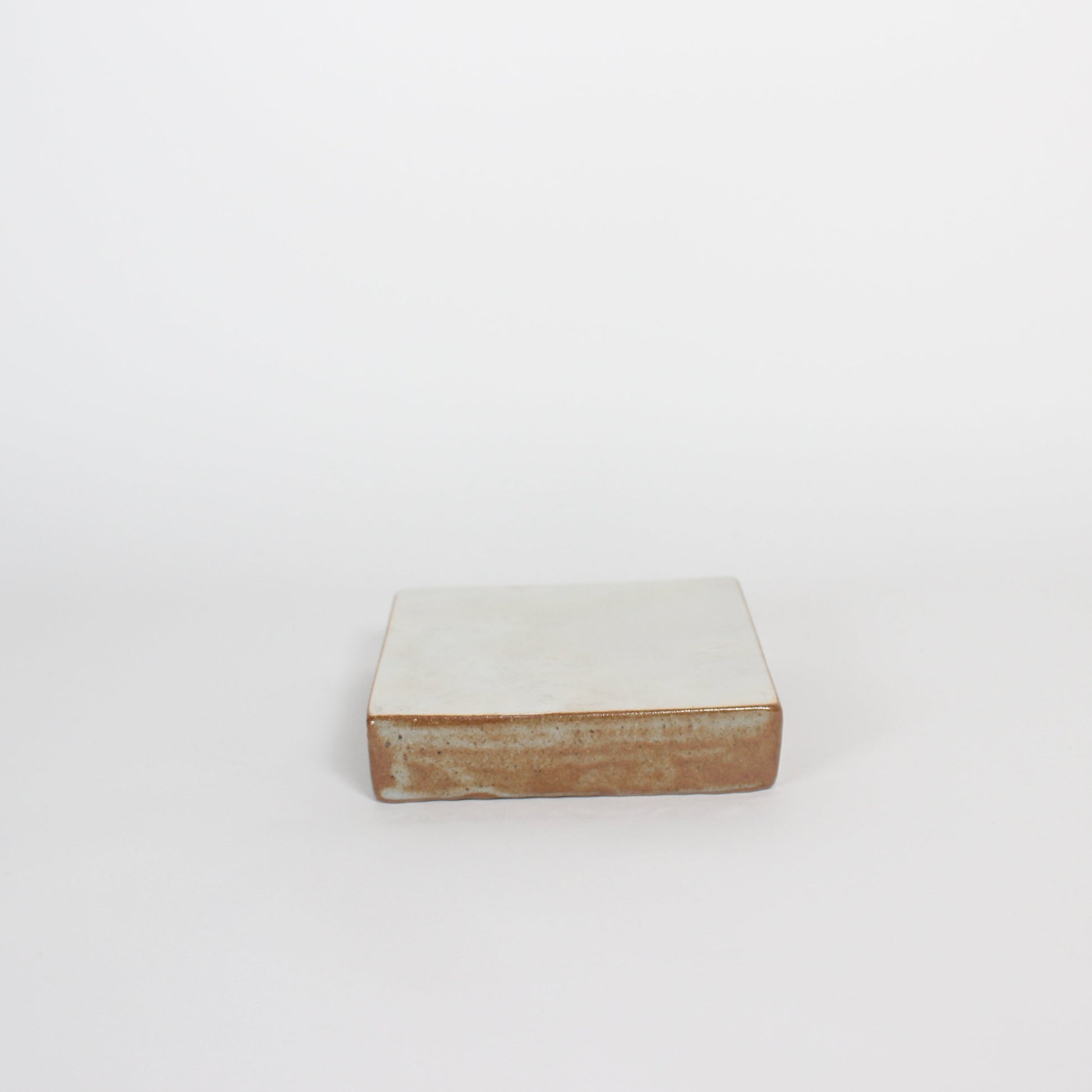 Korean Buncheong Highstand Square Plate