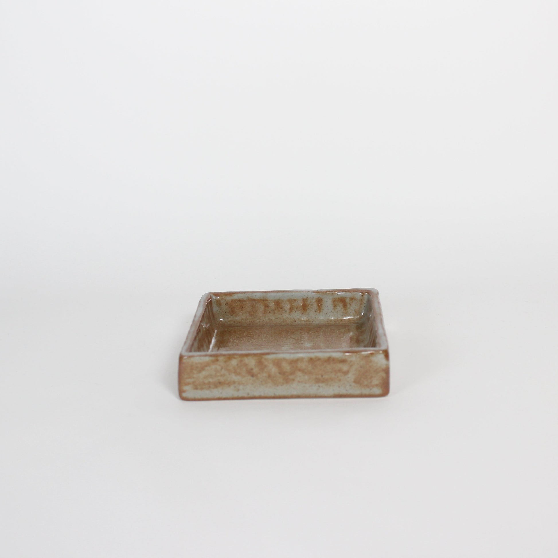Korean Buncheong Highstand Square Plate