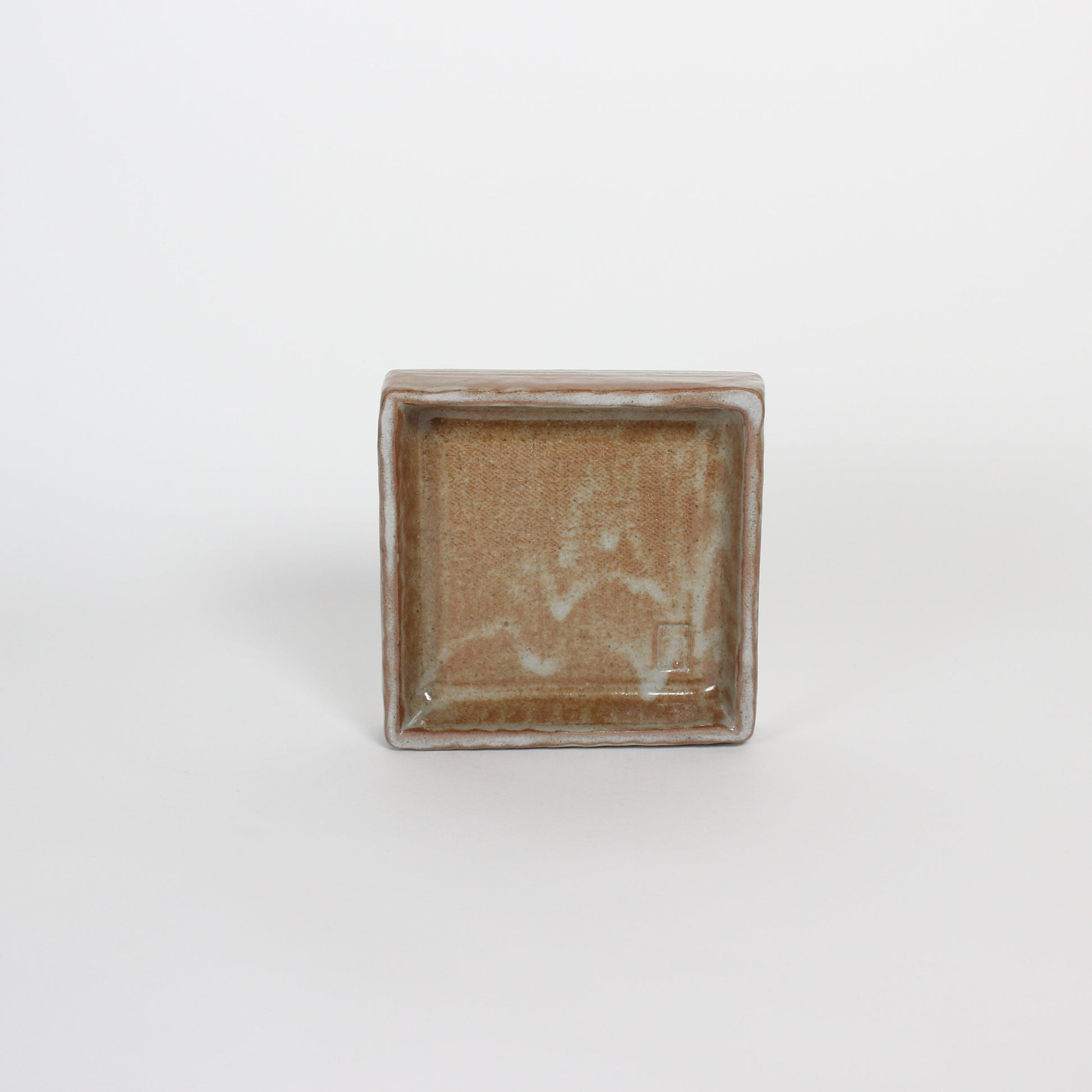 Korean Buncheong Highstand Square Plate