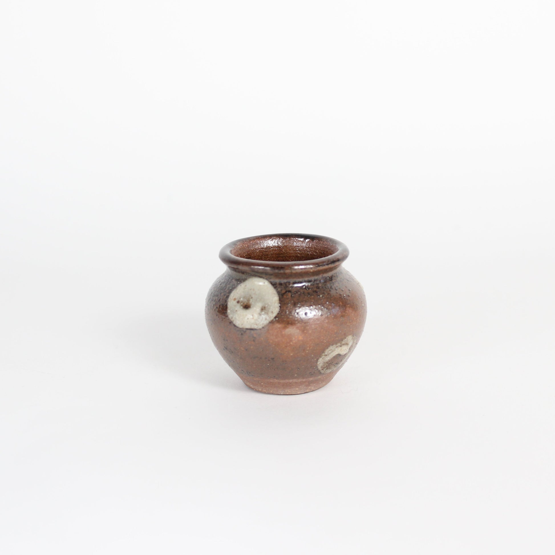 Japanese Yomitan-yaki Ceramic Mini Jar II