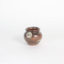 Japanese Yomitan-yaki Ceramic Mini Jar II