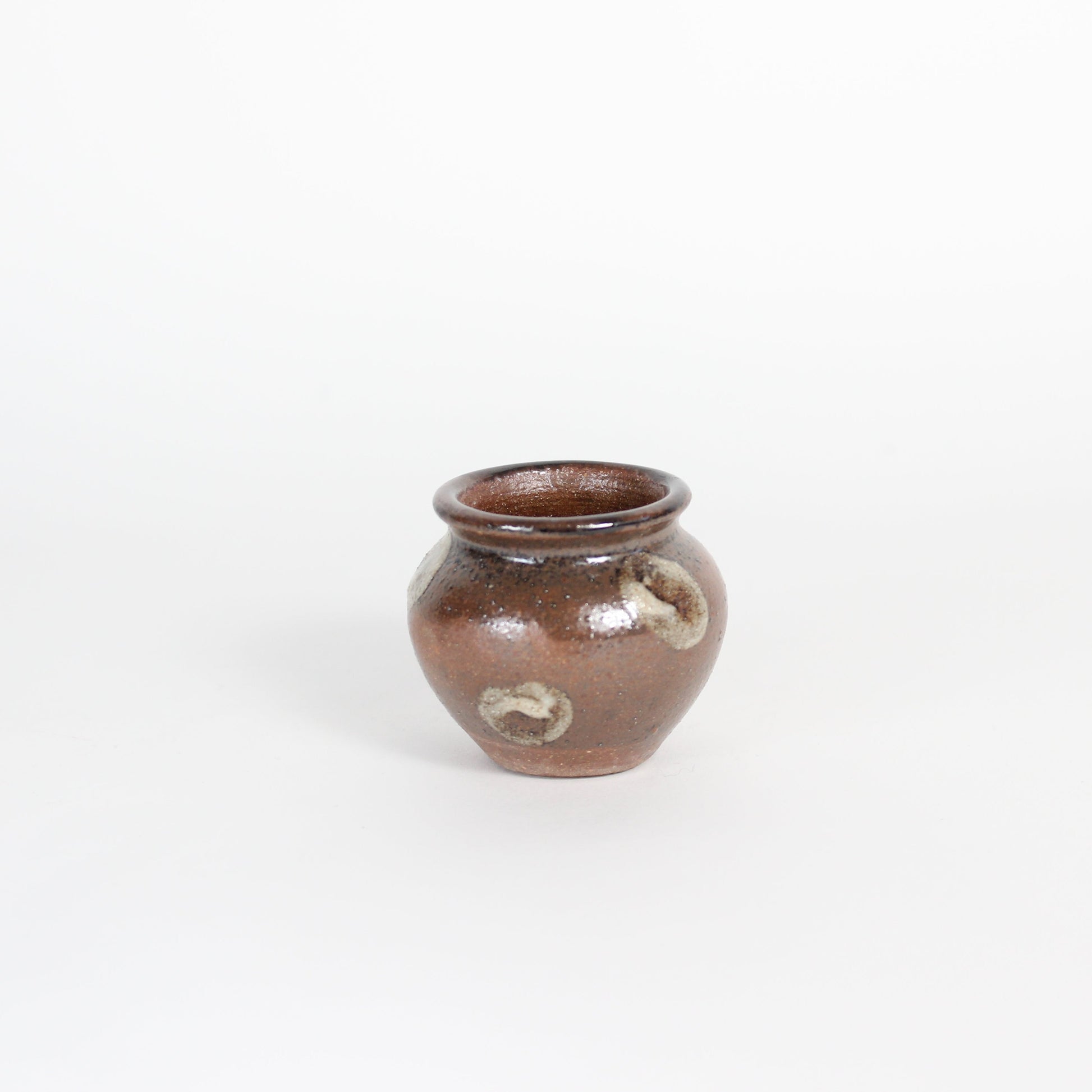 Japanese Yomitan-yaki Ceramic Mini Jar II