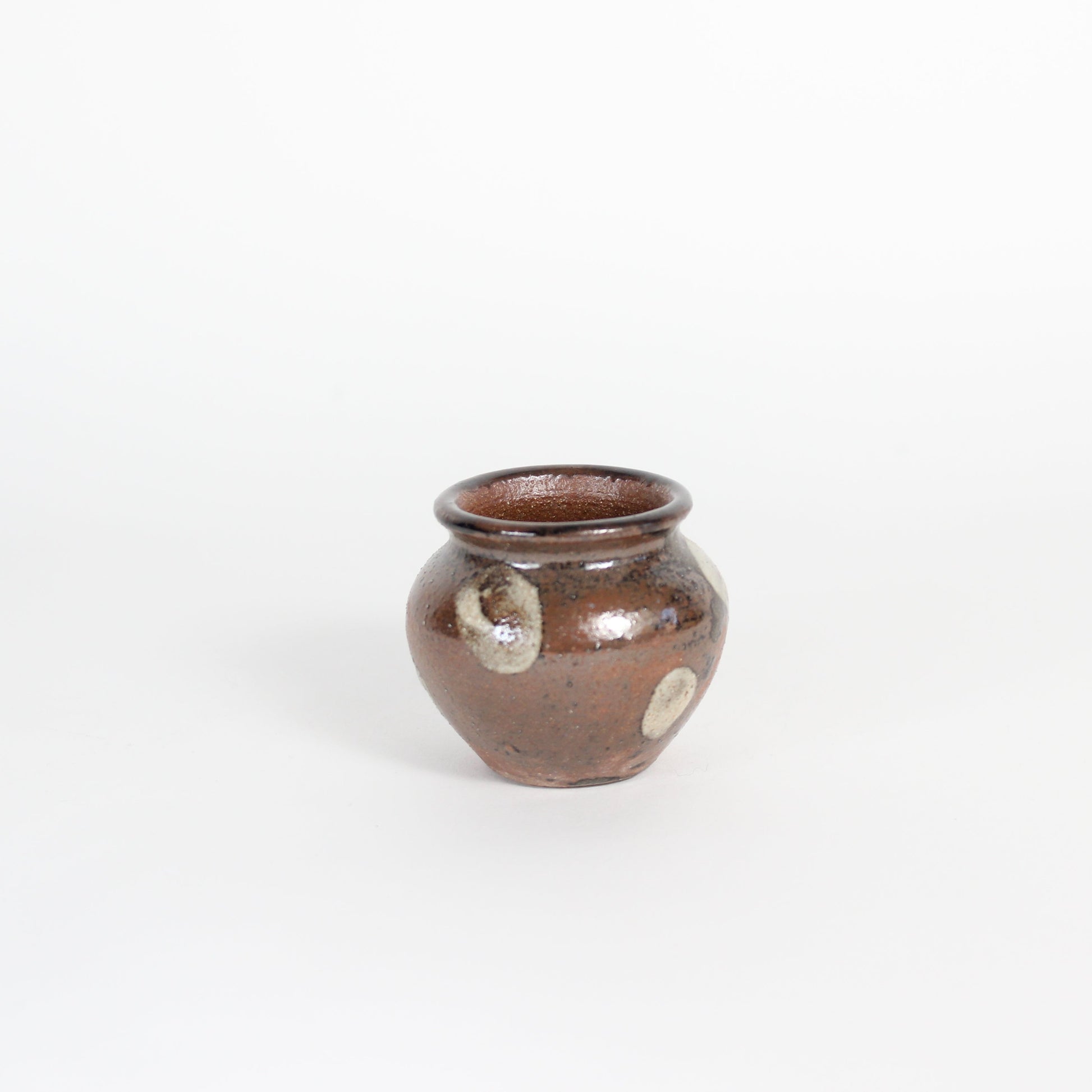 Japanese Yomitan-yaki Ceramic Mini Jar II