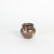 Japanese Yomitan-yaki Ceramic Mini Jar II