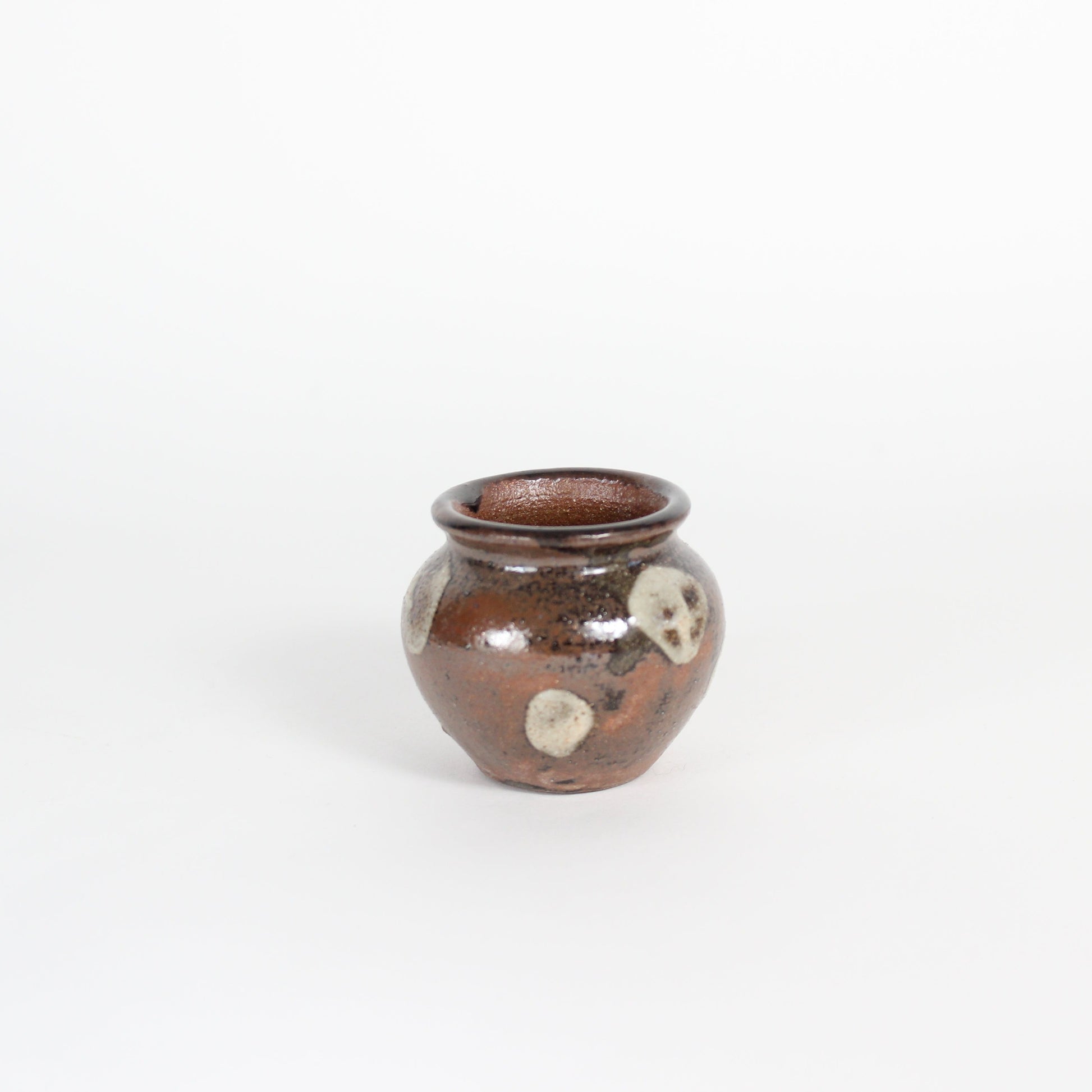 Japanese Yomitan-yaki Ceramic Mini Jar II
