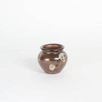 Japanese Yomitan-yaki Ceramic Mini Jar II