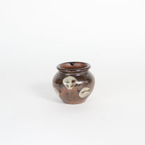 Japanese Yomitan-yaki Ceramic Mini Jar II