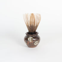 Japanese Yomitan-yaki Ceramic Mini Jar II