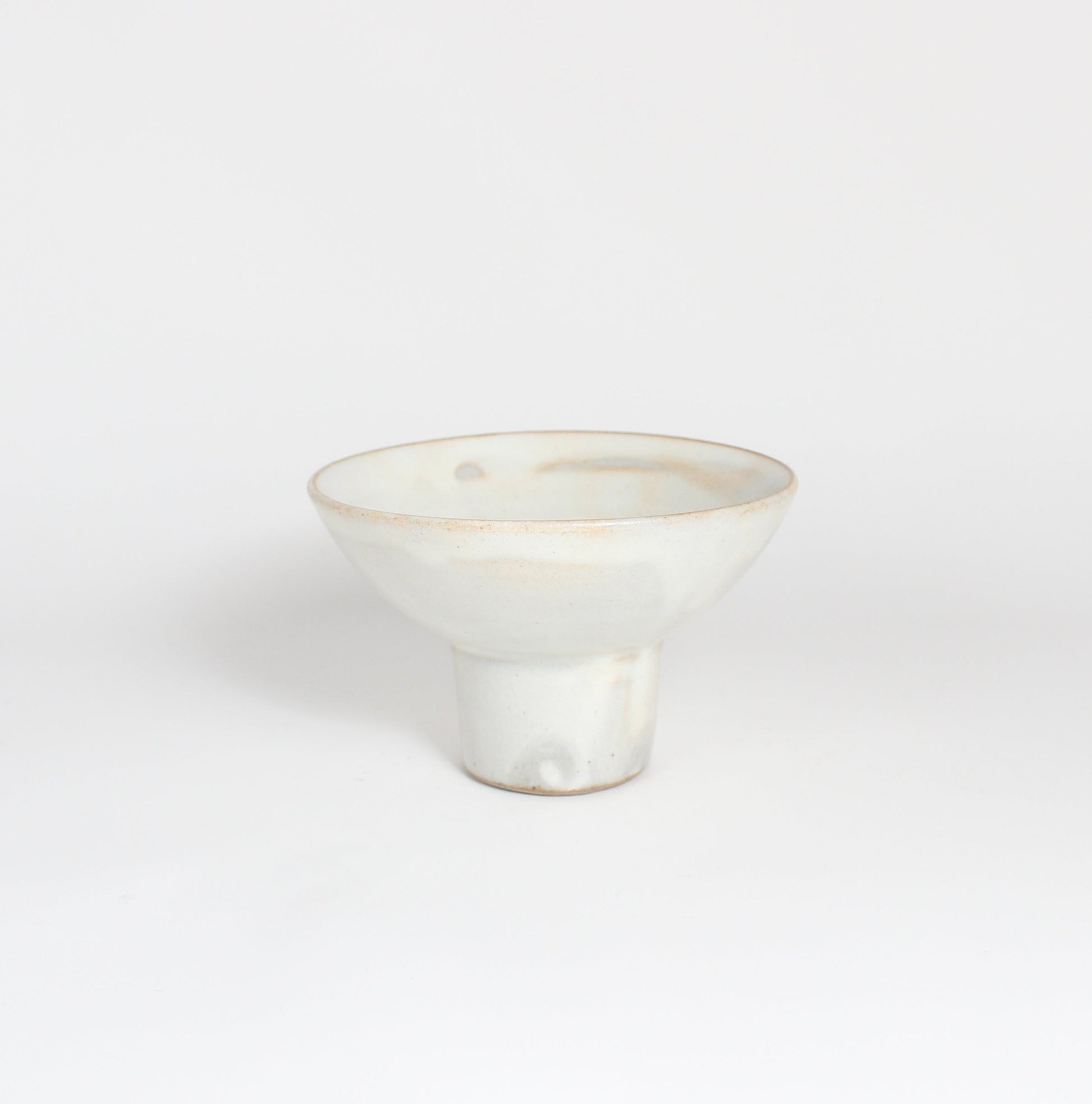 Korean Buncheong Ceramic High-Footed Bowl