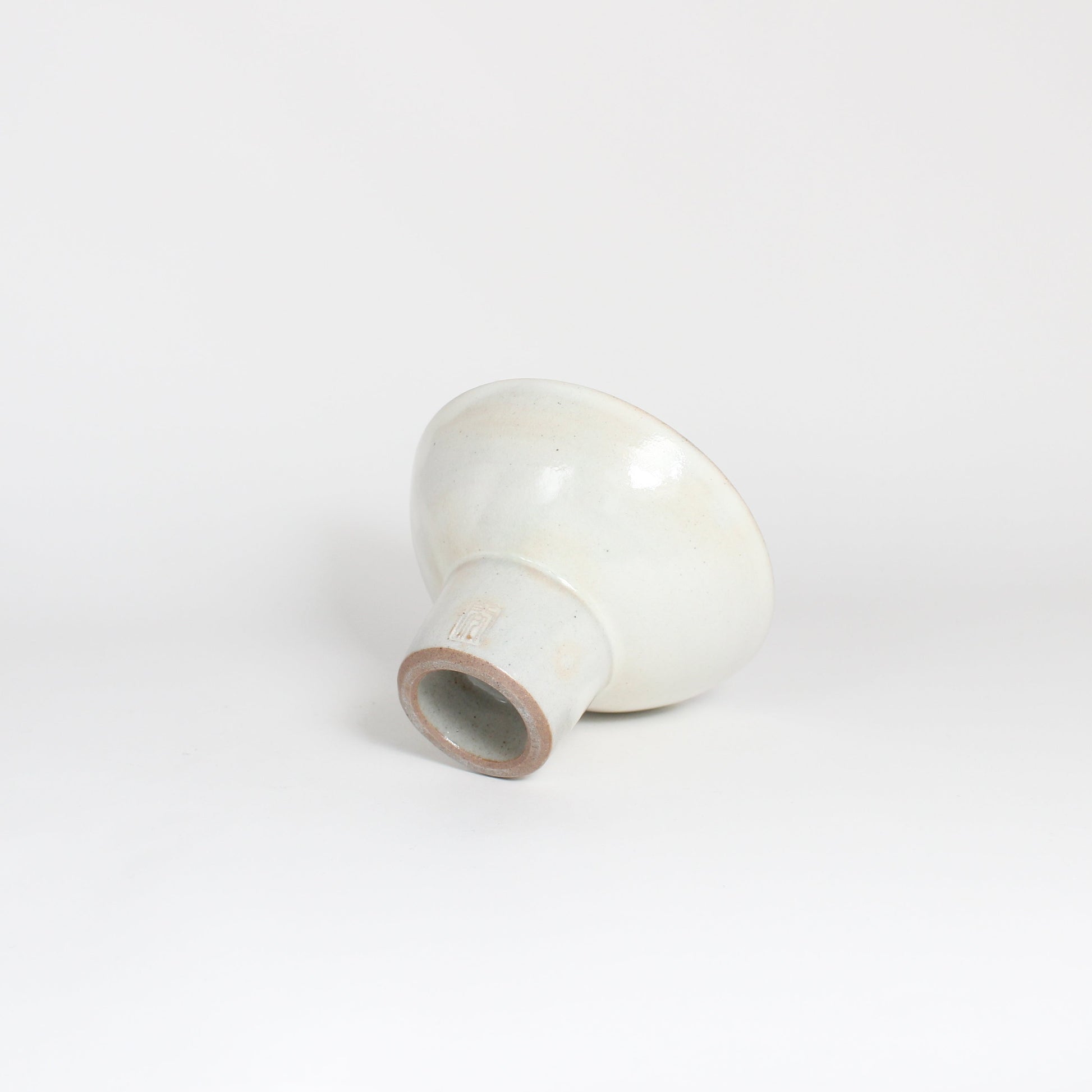 Korean Buncheong Ceramic High-Footed Bowl