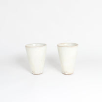 Korean Buncheong White Cups (Set)