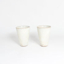 Korean Buncheong White Cups (Set)