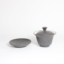 Korean Heugja Ceramic Black Gaiwan, L