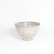 Japanese Shigaraki Ash-Glazed Matcha Bowl