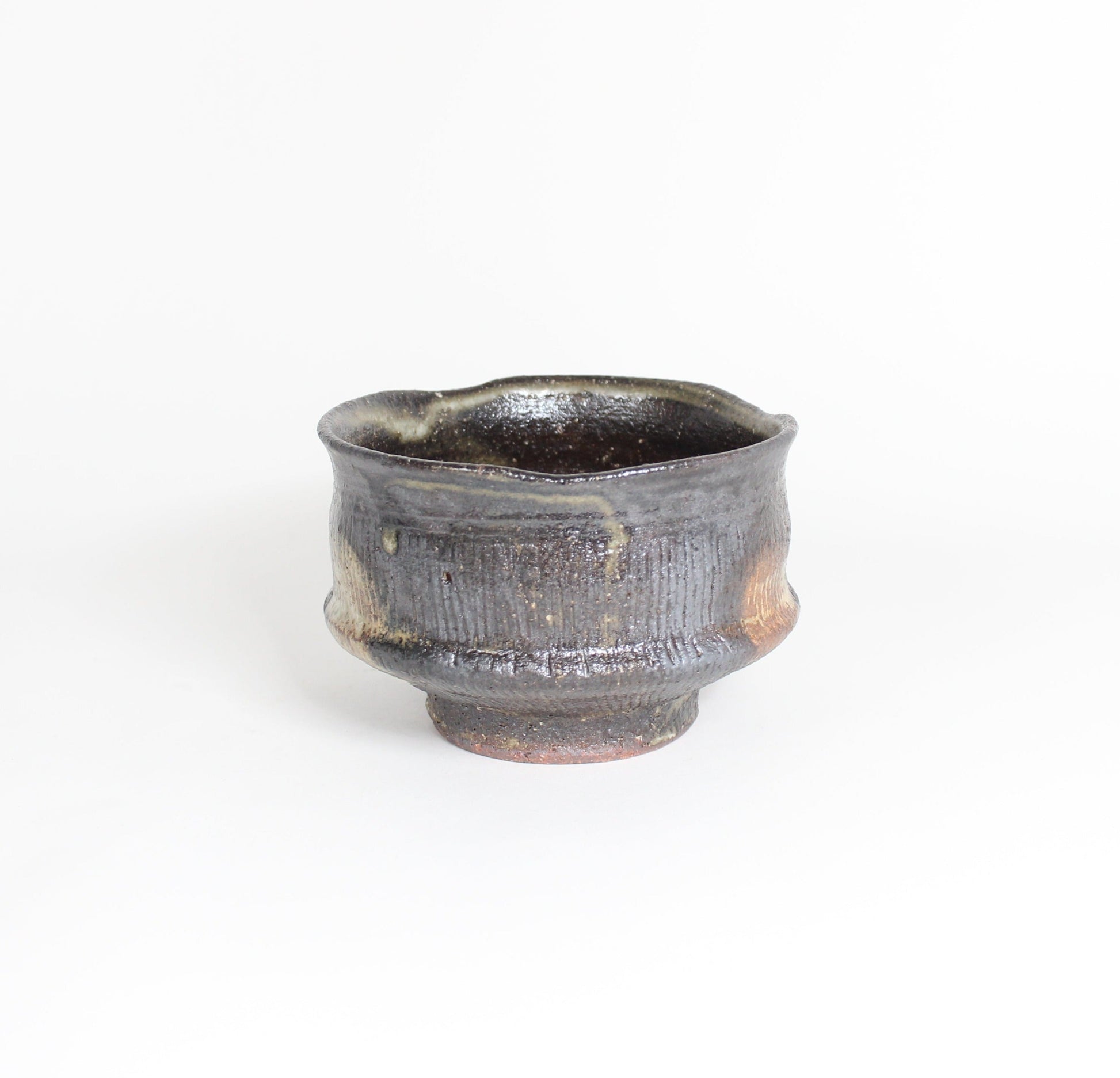 Japanese Shigaraki Ceramic Chawan Tea Bowl