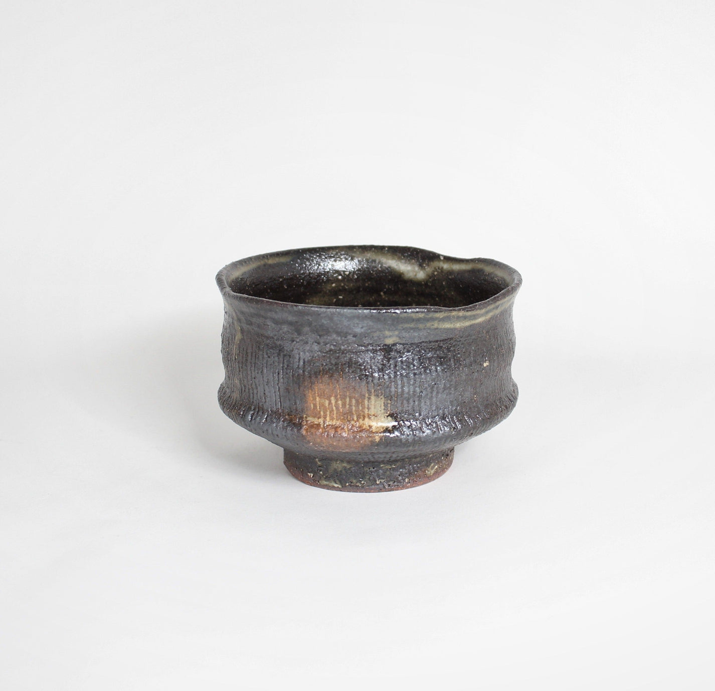 Japanese Shigaraki Ceramic Chawan Tea Bowl