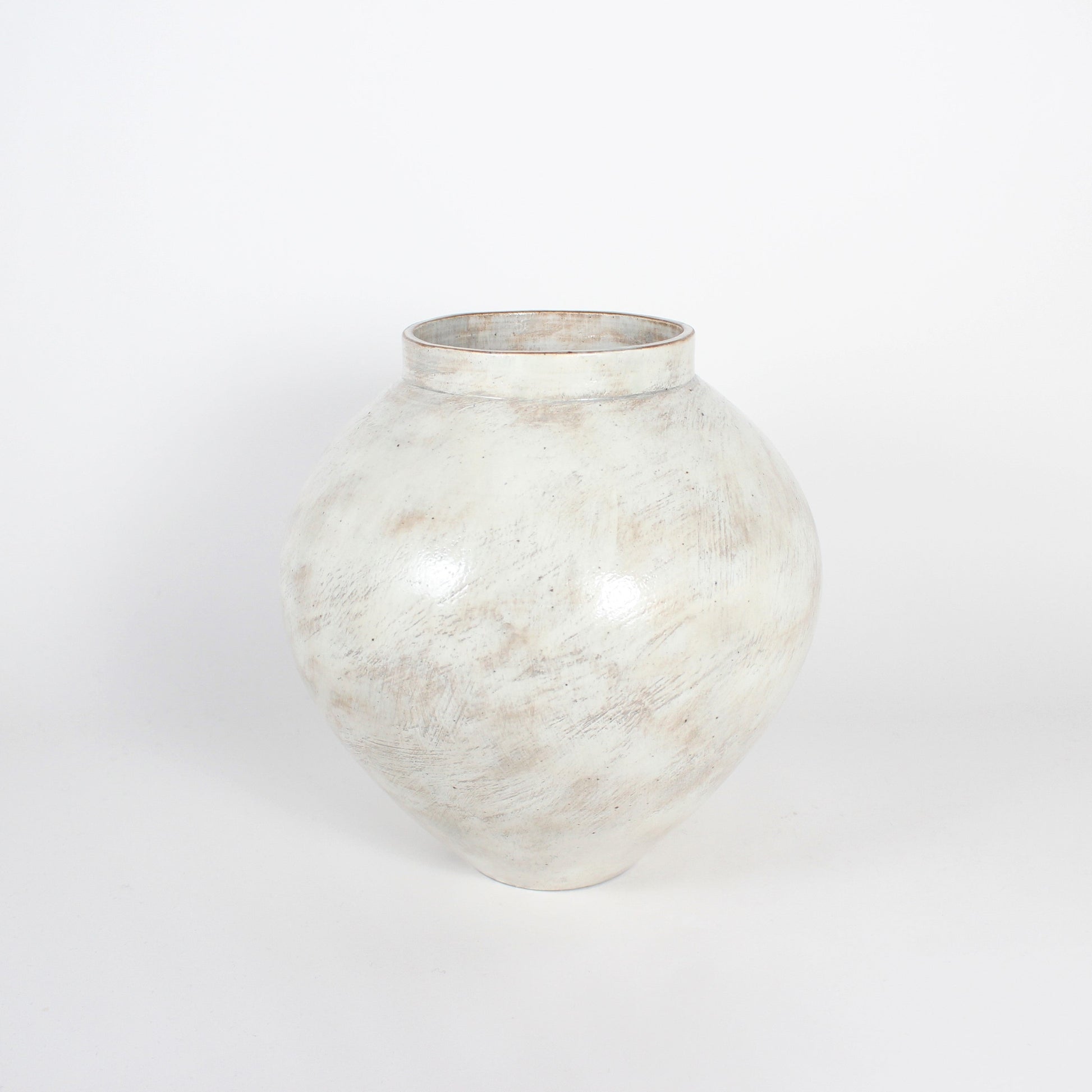 Korean Buncheong Ceramic Hangari Vase