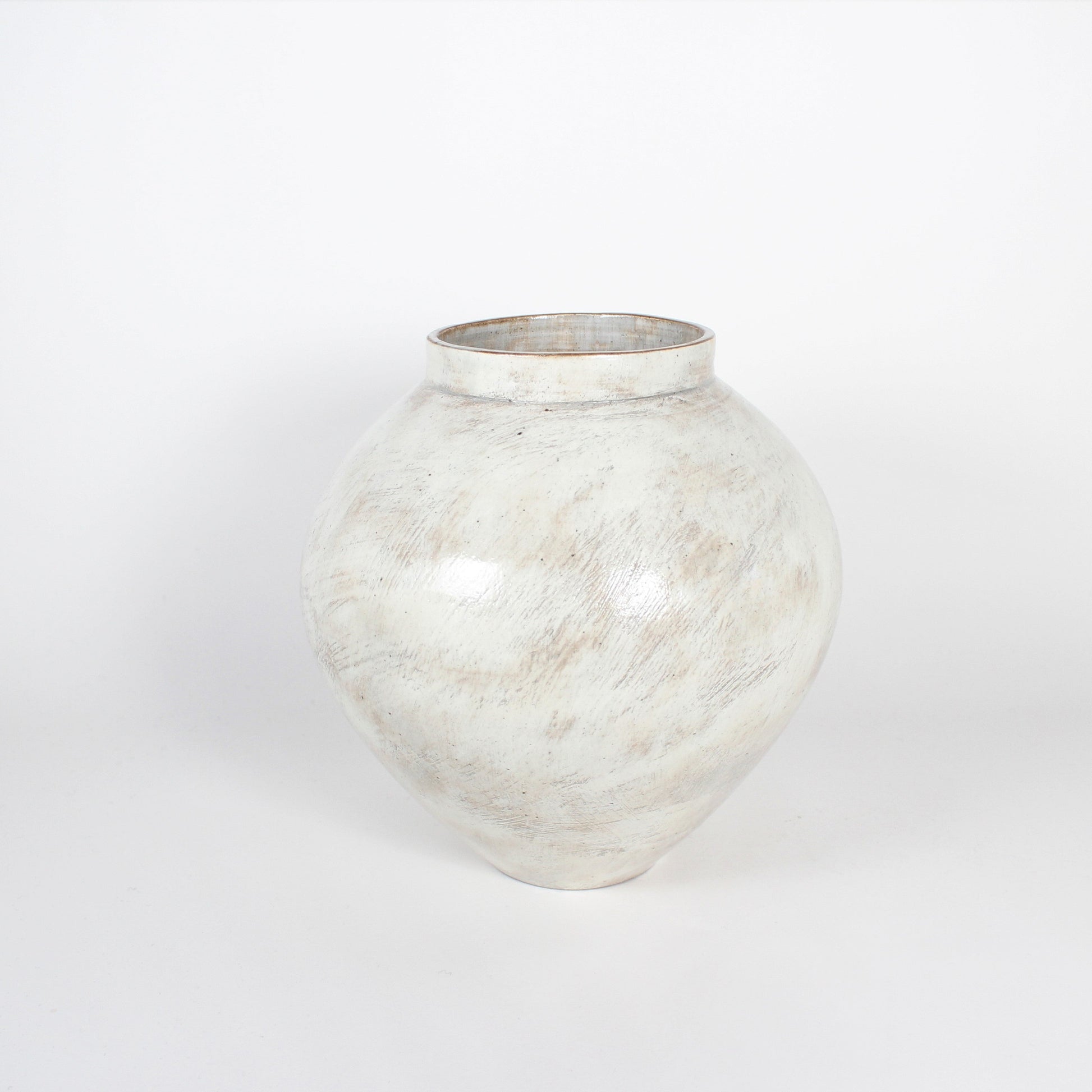 Korean Buncheong Ceramic Hangari Vase