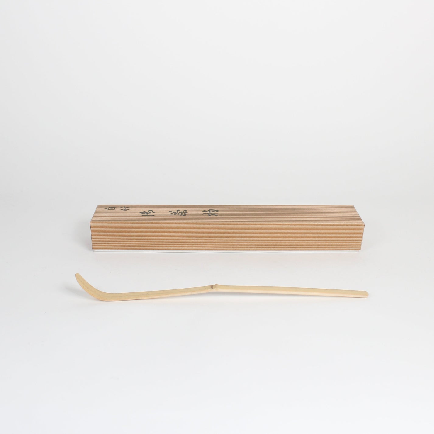 Japanese Shiratake White Bamboo Chashaku/Matcha Tea Scoop by Yasaburo Tanimura