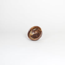 Japanese Shigaraki Ceramic Guinomi Sake Cup