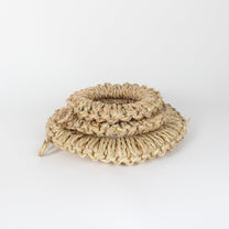 Japanese Straw Trivets, 3 Sizes