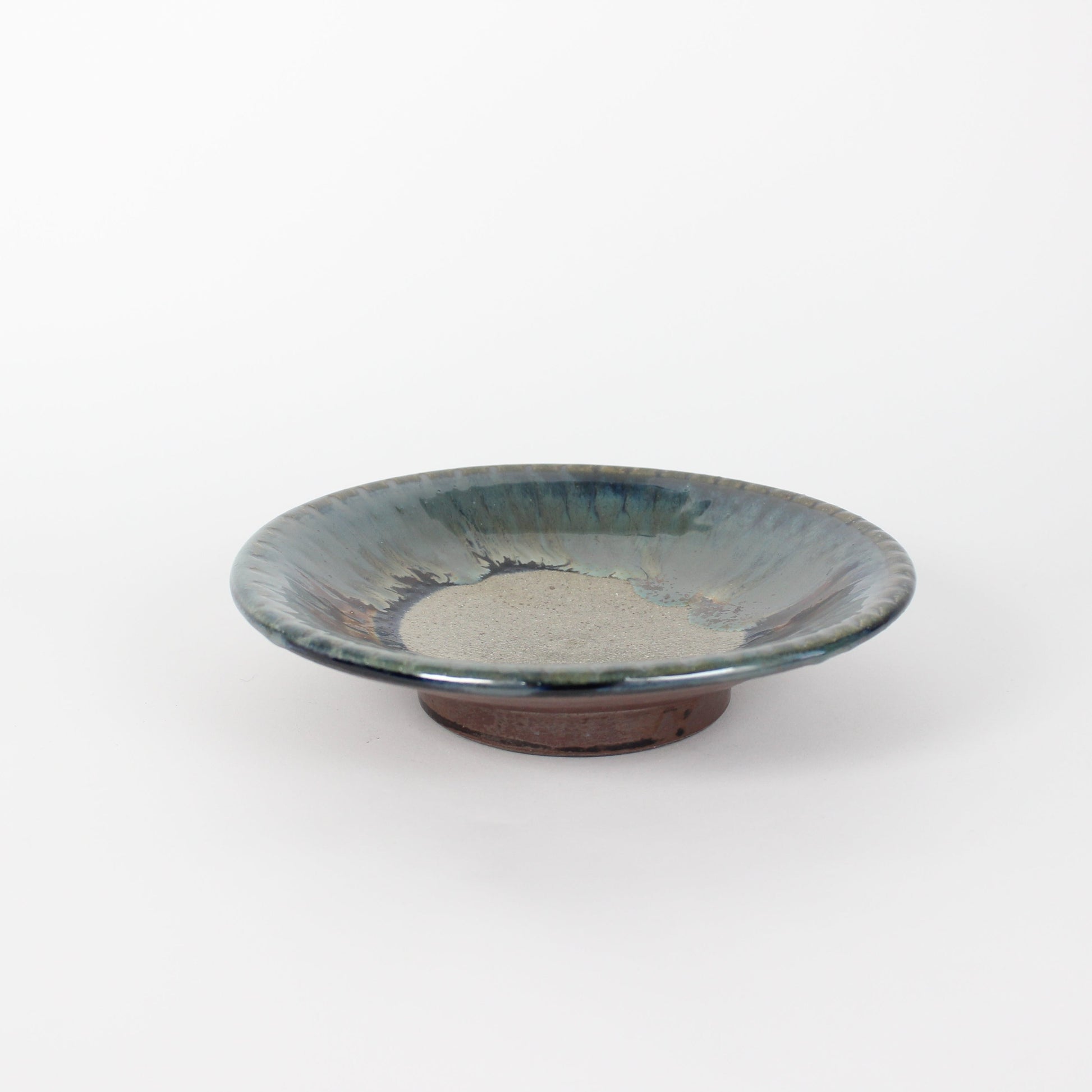 Japanese Yomitanyama Ceramic Plate, 6&quot;